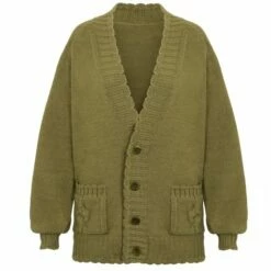 Elswick Cardigan - Moss