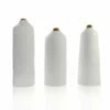 Ceramic Bottle Bud Vase -Penguin Random House Sales Store 3 white bottles 1510119 v1