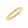 Alhambra Gold Vermeil Twisted Ring -Medium -Penguin Random House Sales Store Alhambra Gold Vermeil Ring