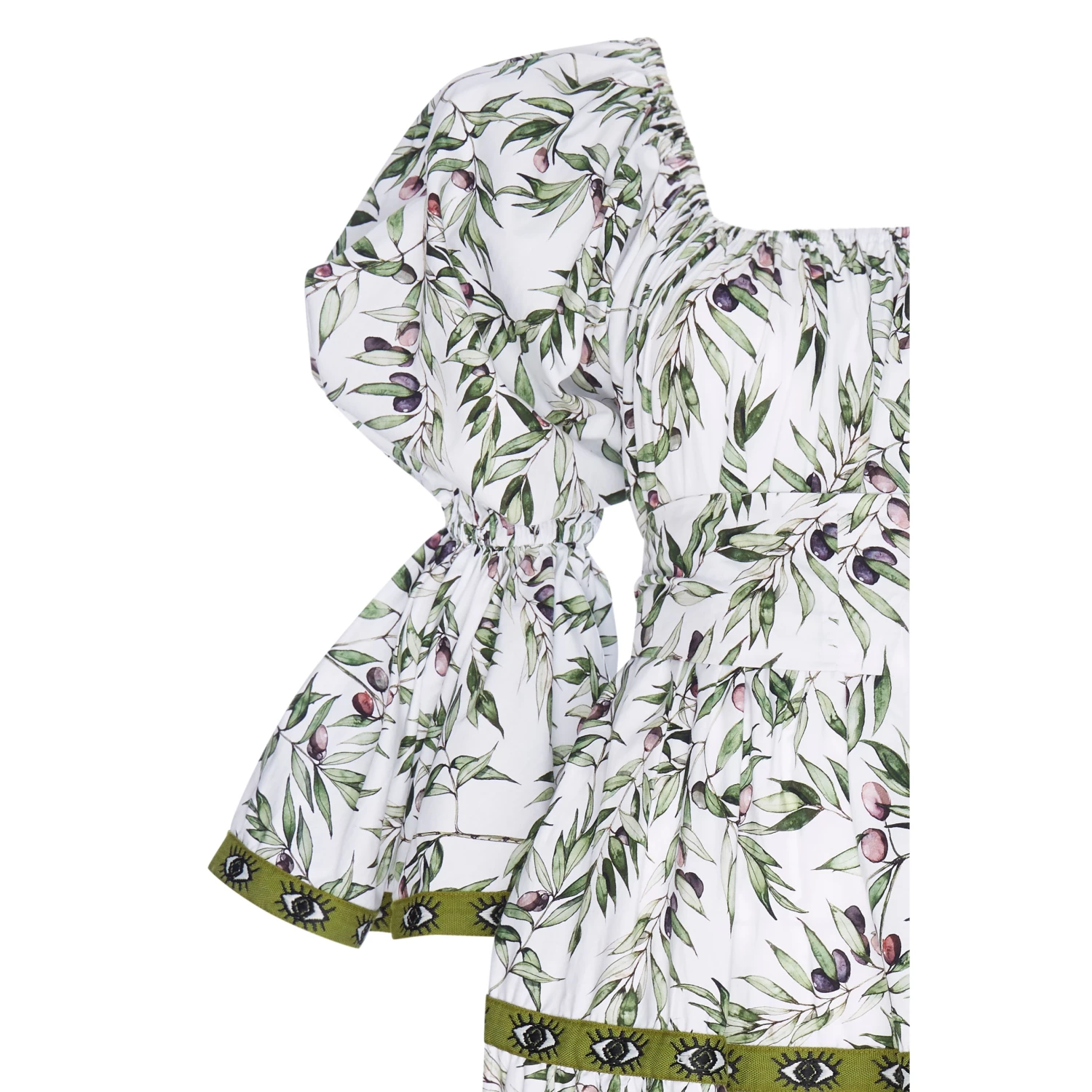 Amargos Dress - Olive 5 Amargos Dress - Olive - Image 3