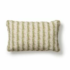 Rectangle Bean Stripe Dinky Cushion With Piping