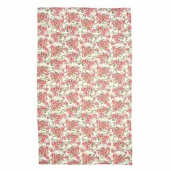 Rosa Rugosa Linen Table Cloth