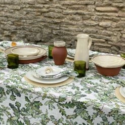 Recycled Water Glass- Olive -Penguin Random House Sales Store BertiolibyThyme OakLeaf12 003f3546 bb34 43b5 91fe f520c26cb319