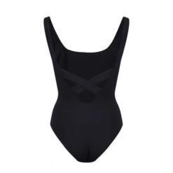 Davy J Classic Swimsuit - Black 8 Davy J Classic Swimsuit - Black -Penguin Random House Sales Store BlackSwimBack