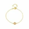 Brooklyn Rose Quartz & Gold Vermeil Bracelet -Penguin Random House Sales Store Brooklyn Rose Quartz Gold Bracelet