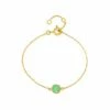 Brooklyn Chrysoprase & Gold Vermeil Bracelet 2 Brooklyn Chrysoprase & Gold Vermeil Bracelet -Penguin Random House Sales Store BrooklynGoldChrysopraseBraceletLR