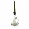 Recycled Candle Holder In Clear 1 Recycled Candle Holder In Clear -Penguin Random House Sales Store Candlestickside150722v1