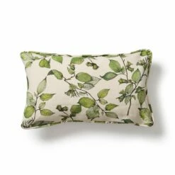 Rectangle Cobnut Cushion With Piping
