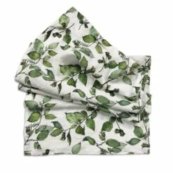 Cobnut Linen Table Runner