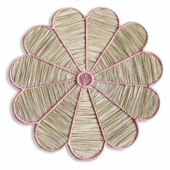 Front Page 16 Conchita Woven Placemat - Rose Pink