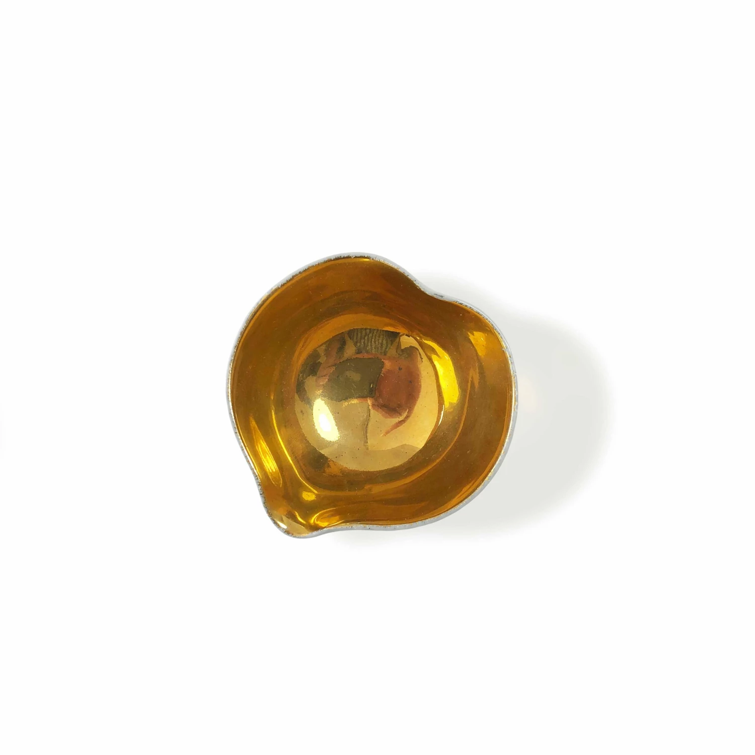 Shiny Gold Heart Bowl 3 Shiny Gold Heart Bowl