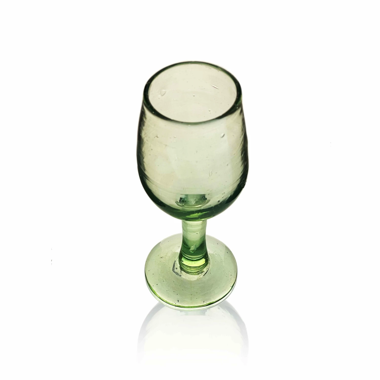 Recycled Wine Glass- Clear 4 Recycled Wine Glass- Clear - Image 2