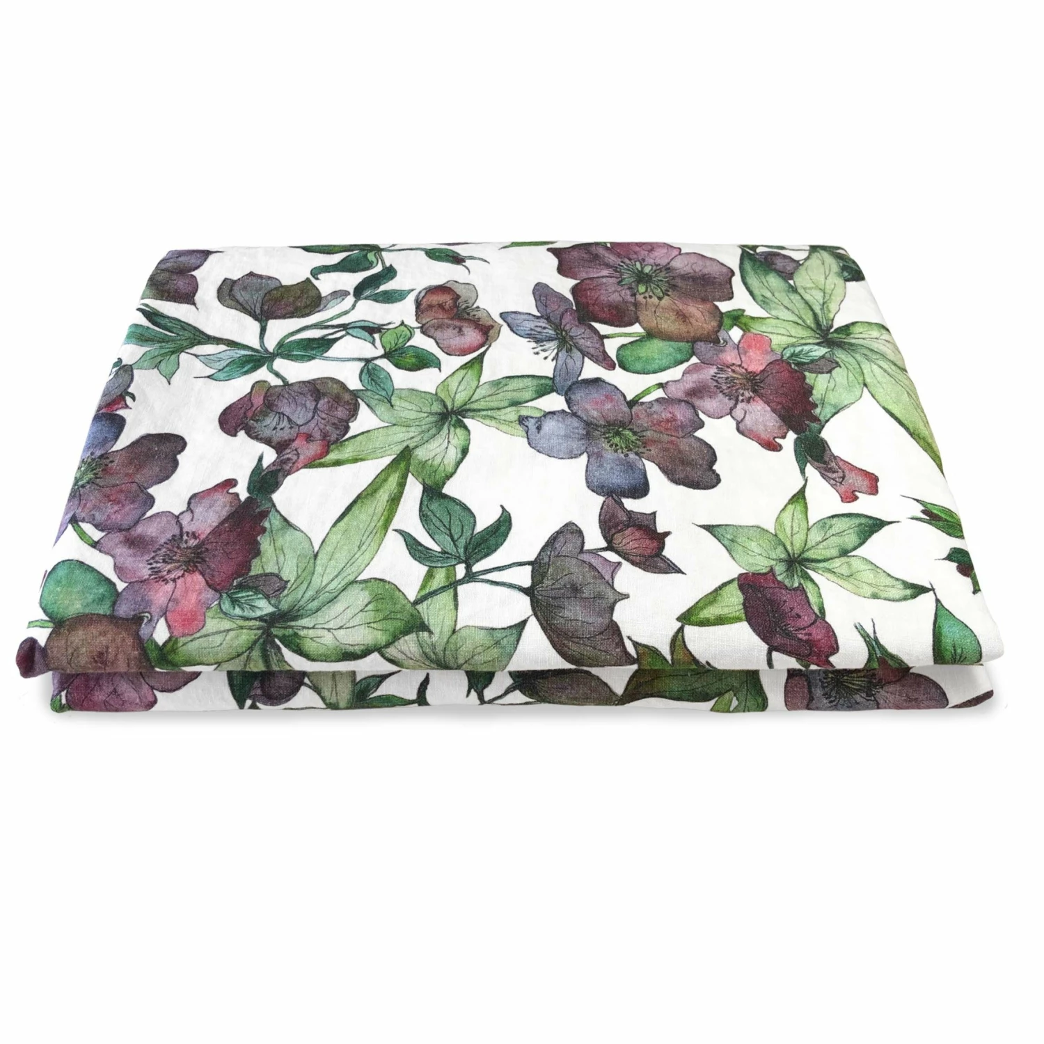 Hellebore Linen Table Cloth 4 Hellebore Linen Table Cloth - Image 2
