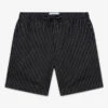 Kurt Short In Vertical Navy Stripe -Penguin Random House Sales Store KURTVERTICALSTRIPESHORT MIDNIGHTLINE 1