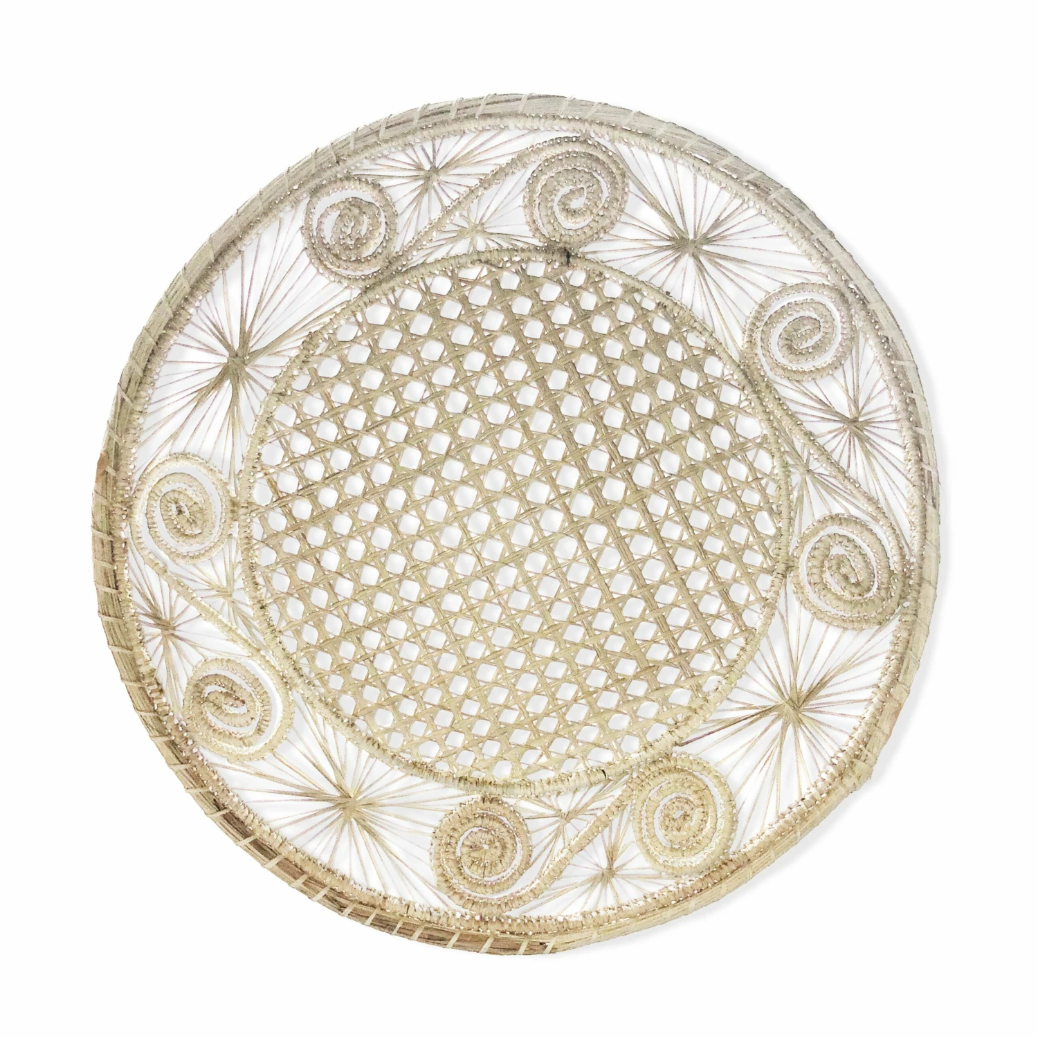 Sandra Woven Palm Placemat - Natural 3 Sandra Woven Palm Placemat - Natural