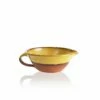 Small Lipped Farmhouse Bowl With Handle In Honey -Penguin Random House Sales Store Lippedbowlsmallhoney handleside091120v1