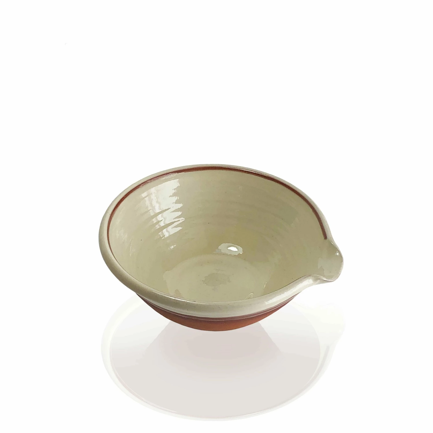 Small Lipped Farmhouse Bowl In White 5 Small Lipped Farmhouse Bowl In White - Image 3