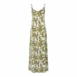 Silk Dress In Fern