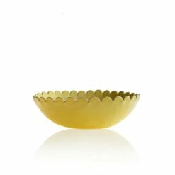 Small Daisy Serving Bowl - Butter Yellow 5 Small Daisy Serving Bowl - Butter Yellow -Penguin Random House Sales Store Mediumbowlyellowside