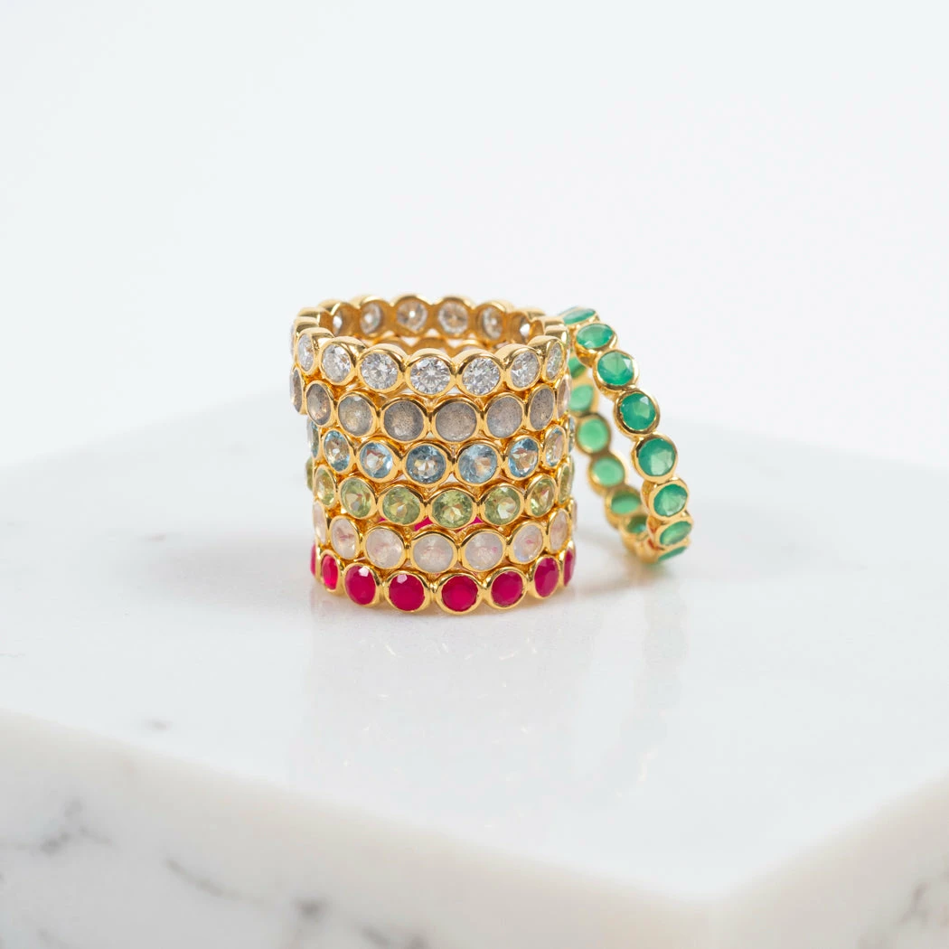 Ortigia Amethyst Gold Vermeil Ring - Medium 5 Ortigia Amethyst Gold Vermeil Ring - Medium - Image 3