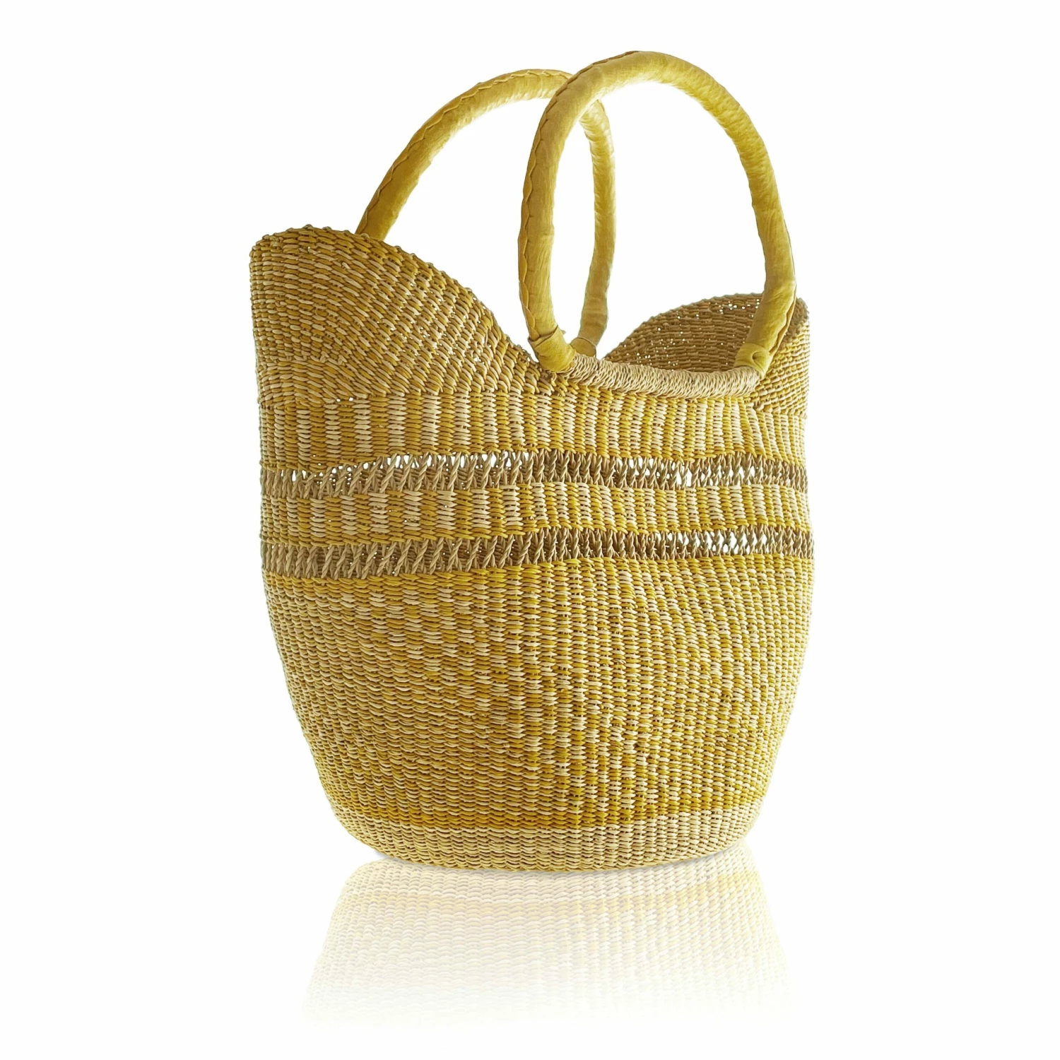 Sandra Market Basket In Yellow Window 4 Sandra Market Basket In Yellow Window - Image 2