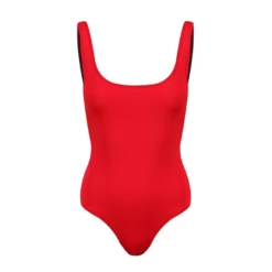 Davy J Classic Swimsuit - Red