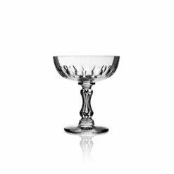 Oval Dot Antique Champagne Coupe