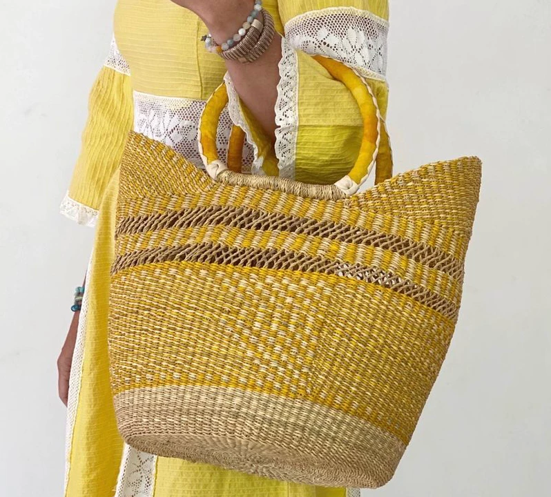 Sandra Market Basket In Yellow Window 5 Sandra Market Basket In Yellow Window - Image 3