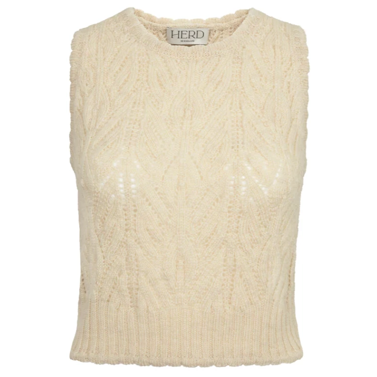 Wyre Vest - Ecru 3 Wyre Vest - Ecru