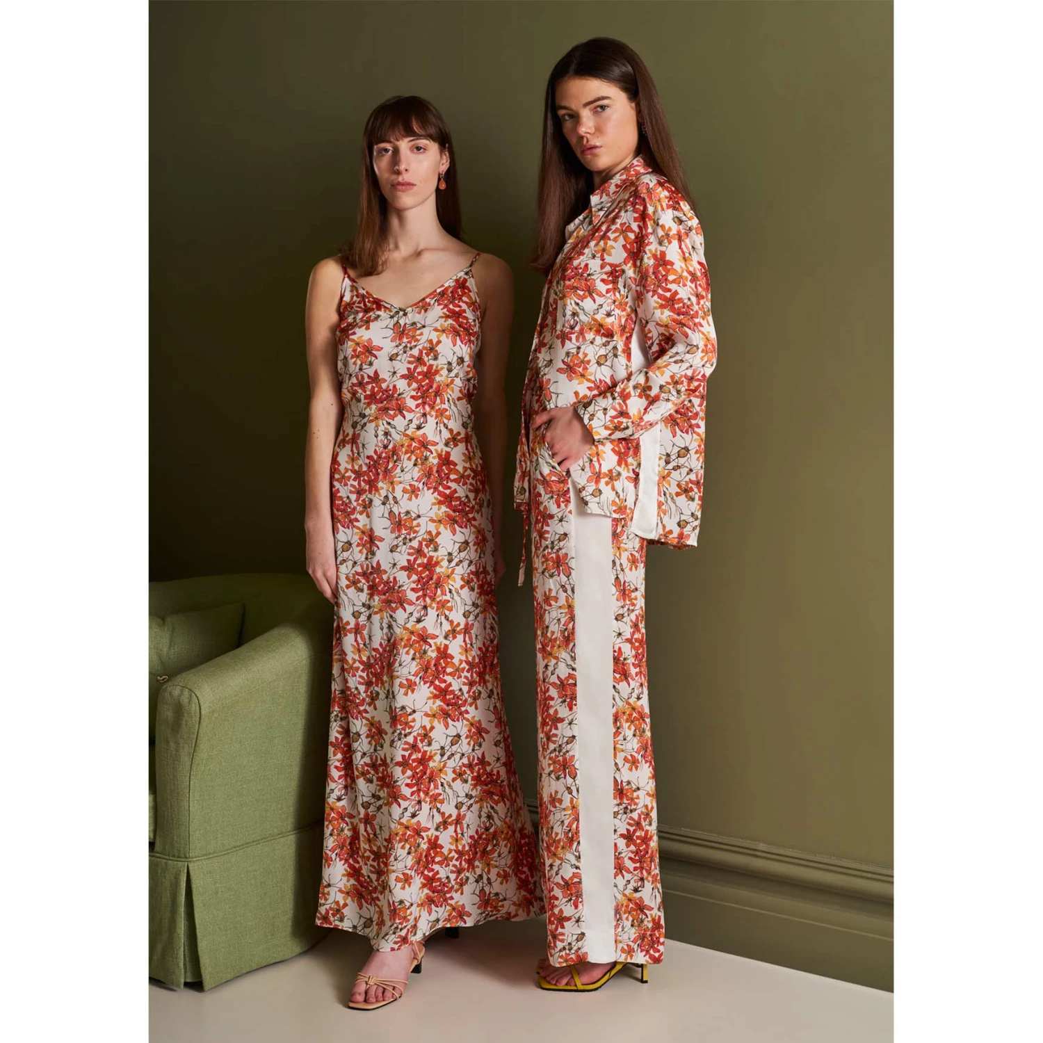 Silk Dress In Wild Rose 6 Silk Dress In Wild Rose - Image 4