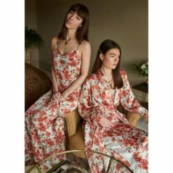 Silk Robe In Wild Rose 9 Silk Robe In Wild Rose -Penguin Random House Sales Store Silkslookbooksquare3