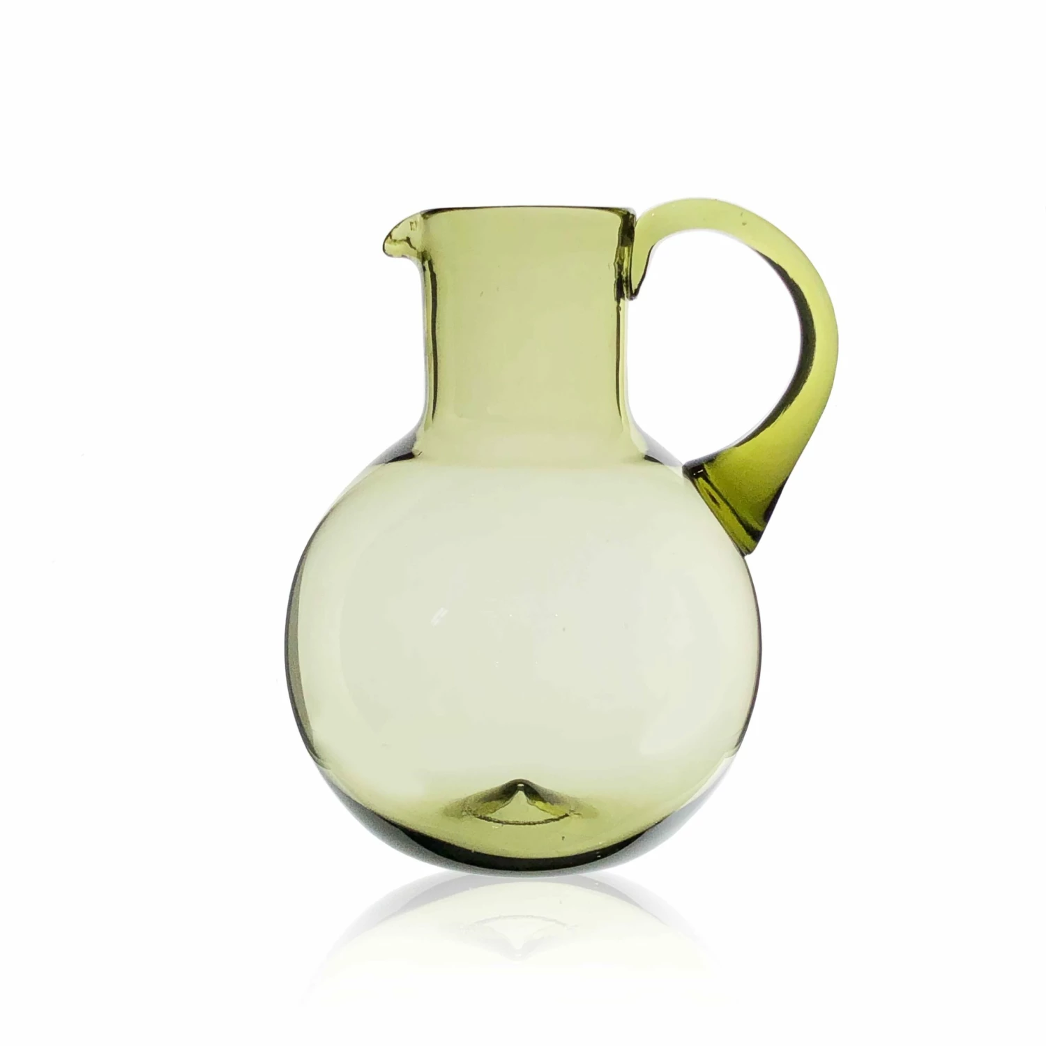 Simple Green Glass Water Jug 3 Simple Green Glass Water Jug