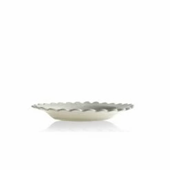 Daisy Shallow Bowl - White -Penguin Random House Sales Store Smallbowlwhiteside