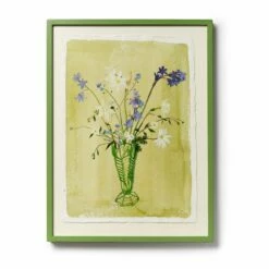 Small Flowers In Vase By Lucy Wayne