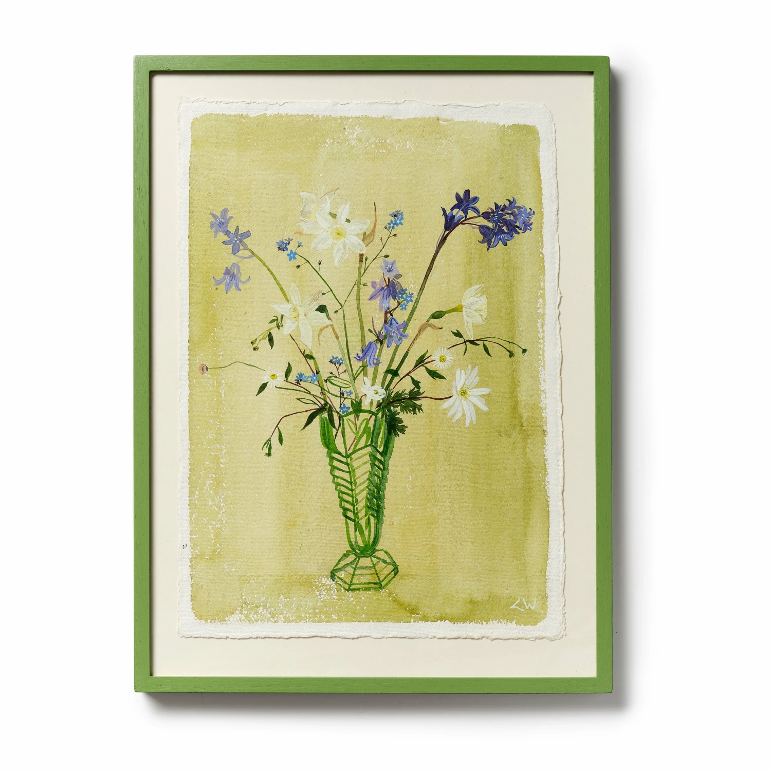 Small Flowers In Vase By Lucy Wayne 3 Small Flowers In Vase By Lucy Wayne