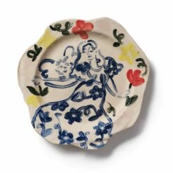 Irregular Ceramic Plate By Willemien Bardawil