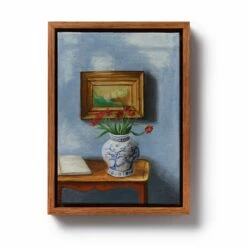 Tulips In Ginger Jar By Beth Kaye