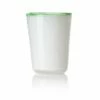 Thyme Hand Blown Water Glass In White/Green 2 Thyme Hand Blown Water Glass In White/Green -Penguin Random House Sales Store Thyme Apr23 16148