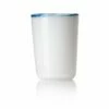 Thyme Hand Blown Water Glass In White/Blue 2 Thyme Hand Blown Water Glass In White/Blue -Penguin Random House Sales Store Thyme Apr23 16152