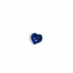 Heart Bowl With Deep Blue Centre