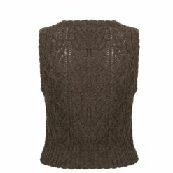 Wyre Vest - Loam -Penguin Random House Sales Store Vest Loam back Lowres