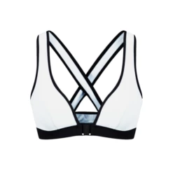 Davy J Bikini Top - Black And White