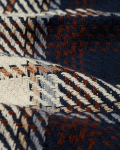 Whiting Overshirt - Astro Check -Penguin Random House Sales Store WhitingOvershirtAstroCheckNavy 02