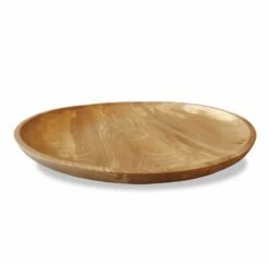 Hand Turned Wooden Platter -Penguin Random House Sales Store Wooden platter 3 170719 v2