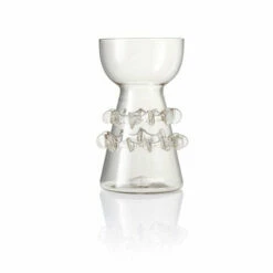 Ring Bud Vase - Smoke