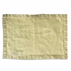 French Vanilla Linen Placemat