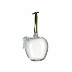Apple Christmas Decoration - Clear