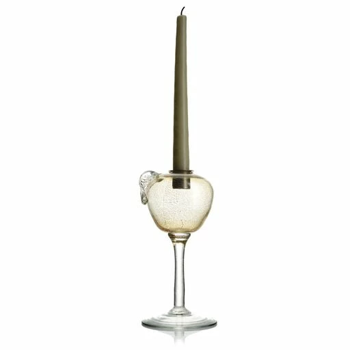 Apple Bud Vase With Stem - Gold 4 Apple Bud Vase With Stem - Gold - Image 2