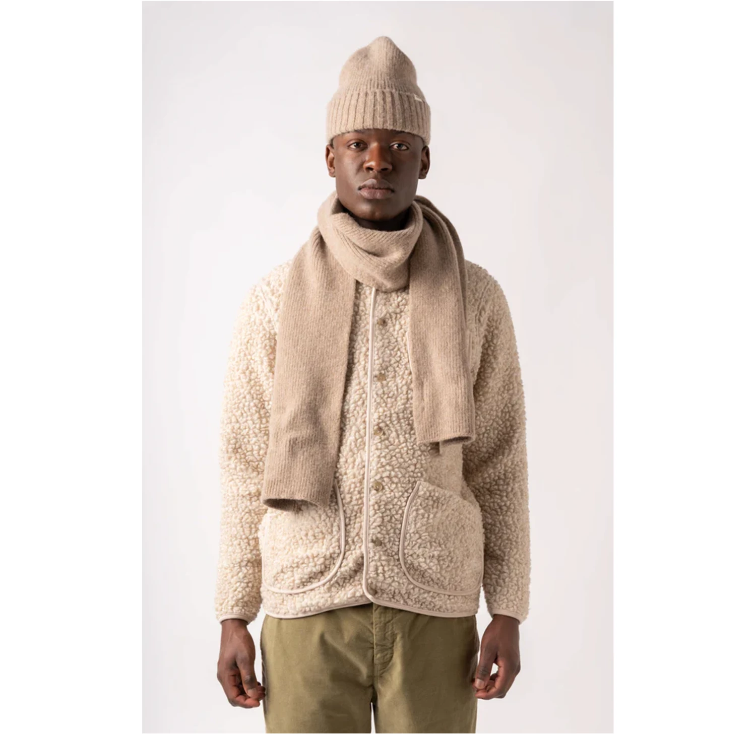 Balloch Beanie In Oat 4 Balloch Beanie In Oat - Image 2