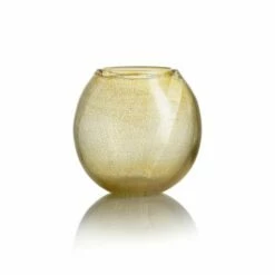 Bauble Tea Light Holder - Gold
